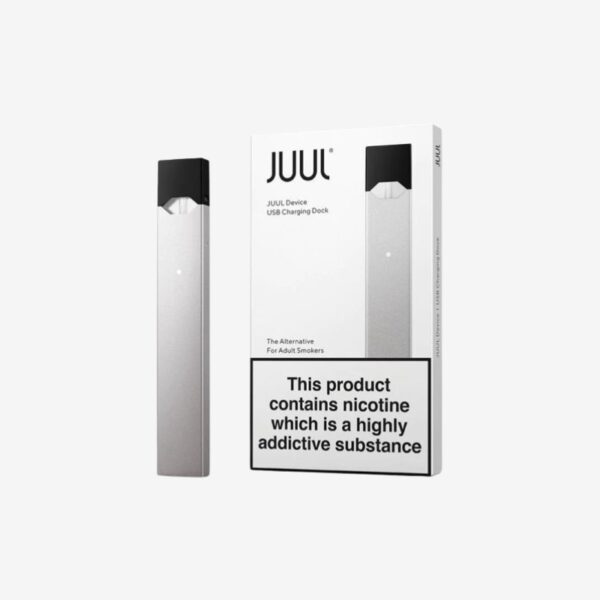 JUUL device silver