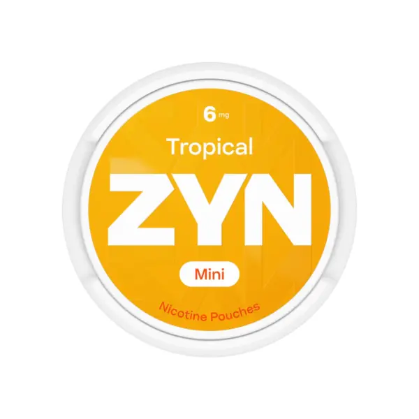 ZYN Tropical Mini 6mg Nicotine Pouches