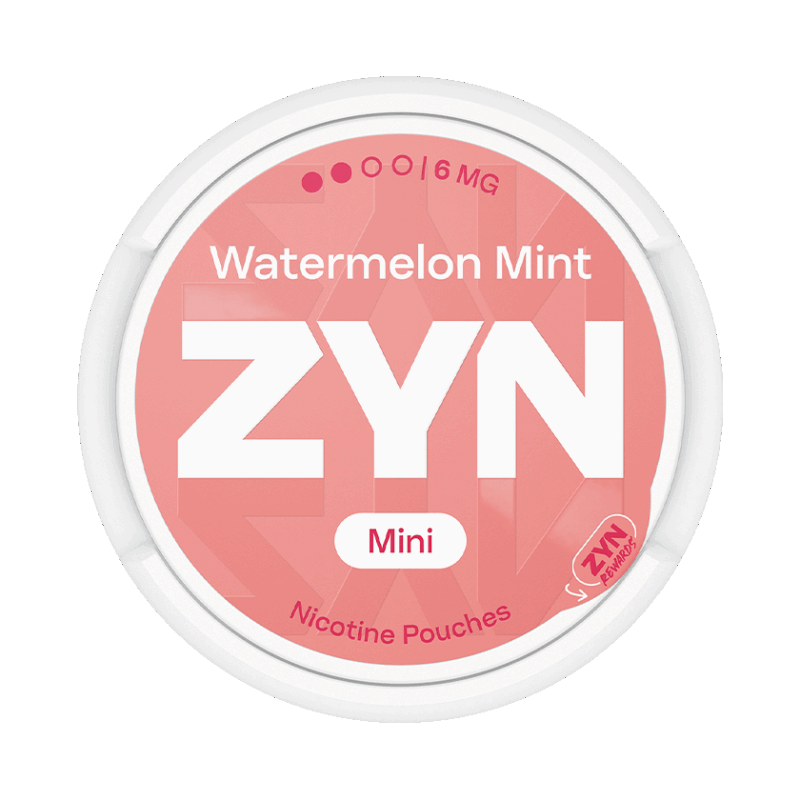 ZYN Watermelon Mint 6mg Mini